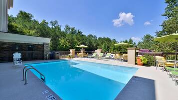 Seasonal outdoor pool