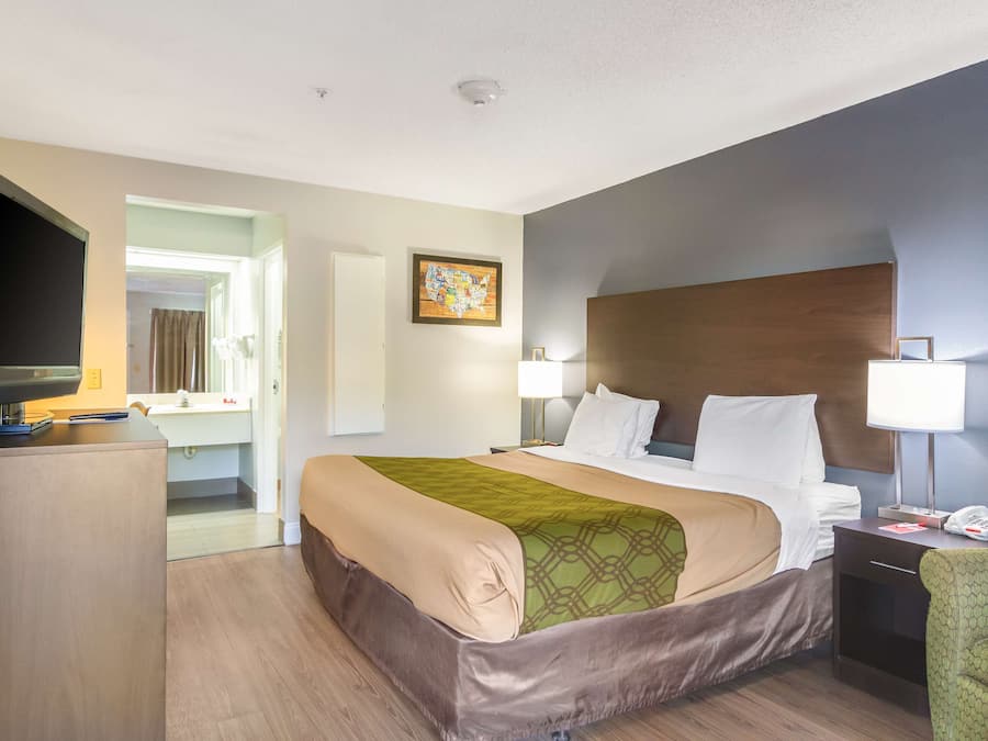 Desk, laptop workspace, blackout drapes, soundproofing