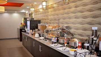 Free daily full breakfast