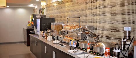 Free daily full breakfast