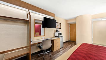 Standardværelse - 1 kingsize-seng - ikke-ryger | Skrivebord, vækkeur