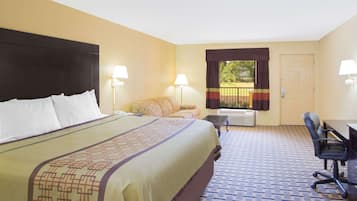 Suite, 1 King Bed, Non Smoking | In-room safe, desk, iron/ironing board, free cots/infant beds