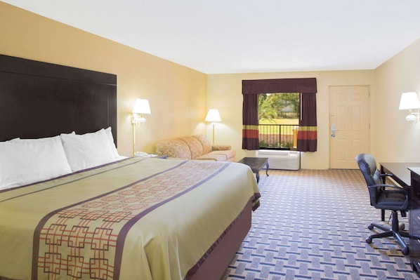 Suite, 1 King Bed, Non Smoking | In-room safe, desk, iron/ironing board, free cots/infant beds