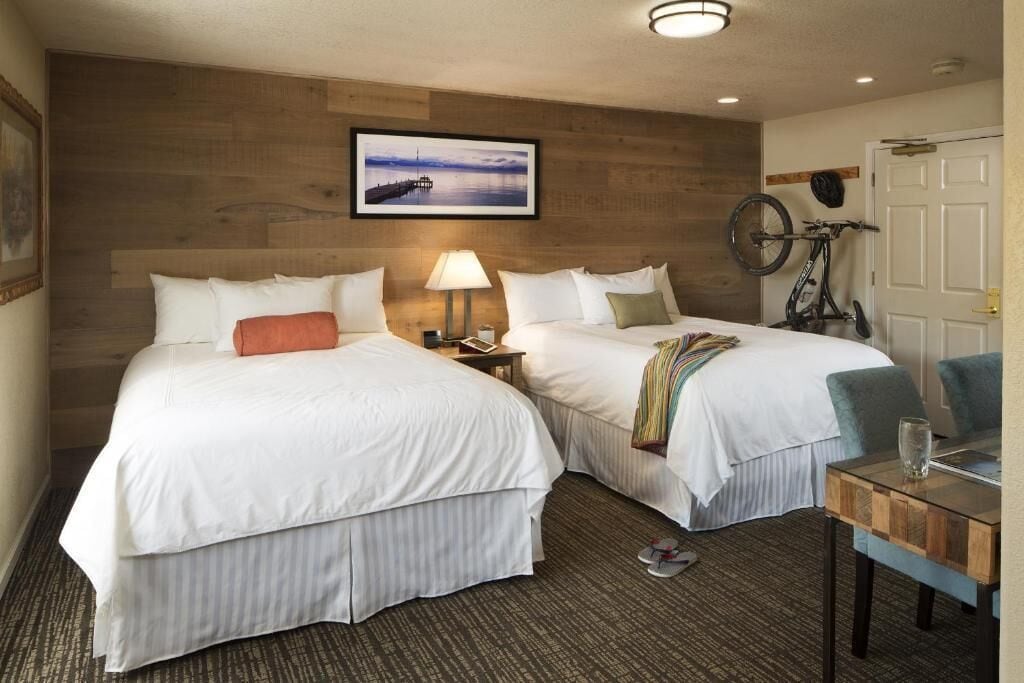 豪華雙人房, 2 張加大雙人床 | 高級寢具、羽絨被、獨特設計、獨特裝修