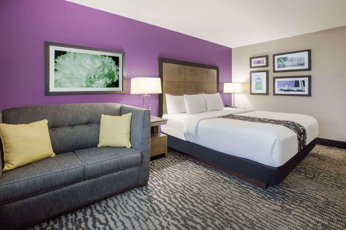 In-room safe, desk, iron/ironing board, free cribs/infant beds