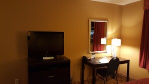 Premium bedding, desk, iron/ironing board, rollaway beds
