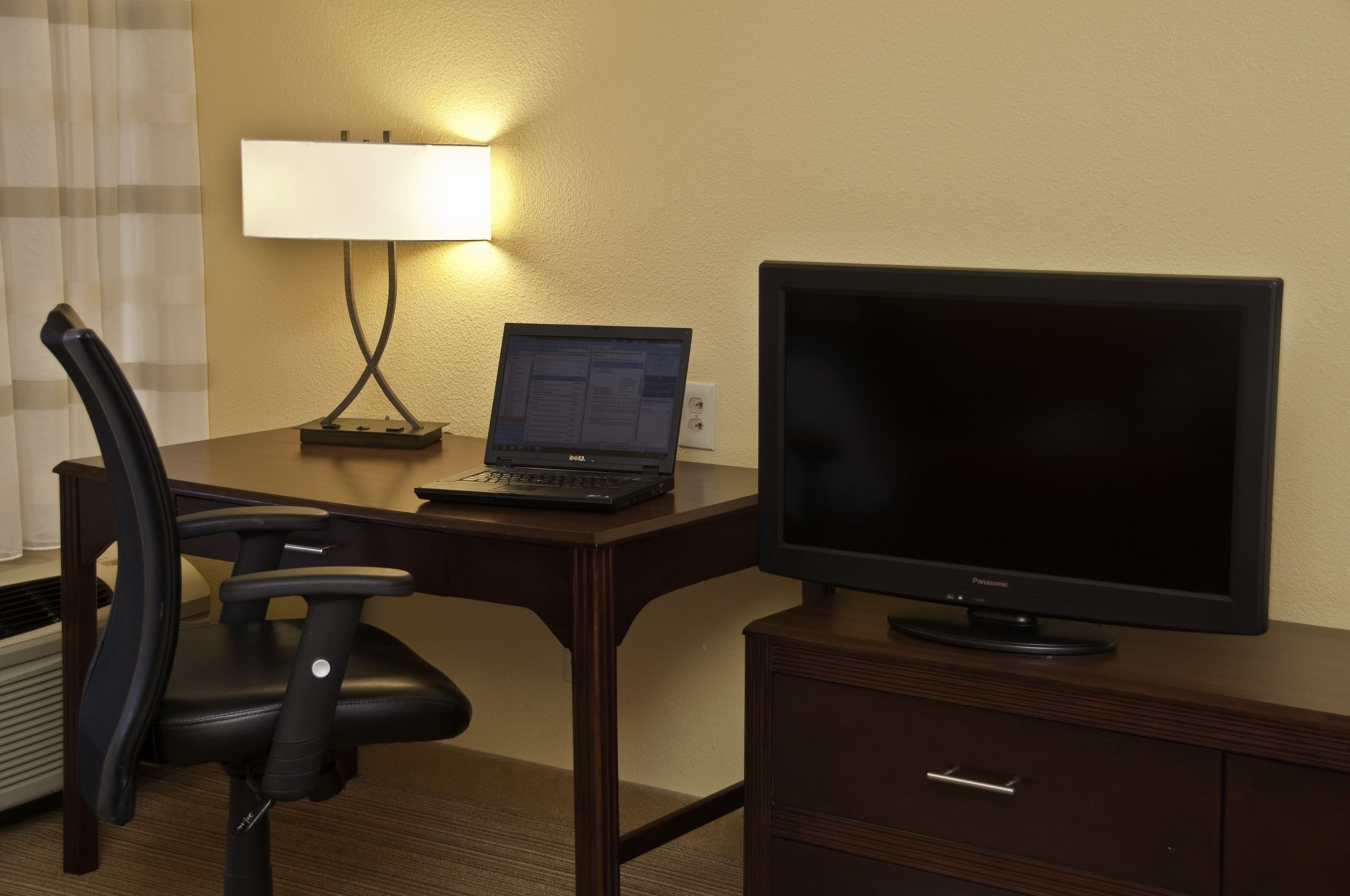 1 bedroom, premium bedding, desk, blackout curtains