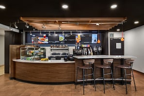 Daily cooked-to-order breakfast for a fee