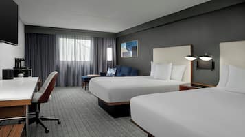 Premium bedding, in-room safe, desk, blackout curtains