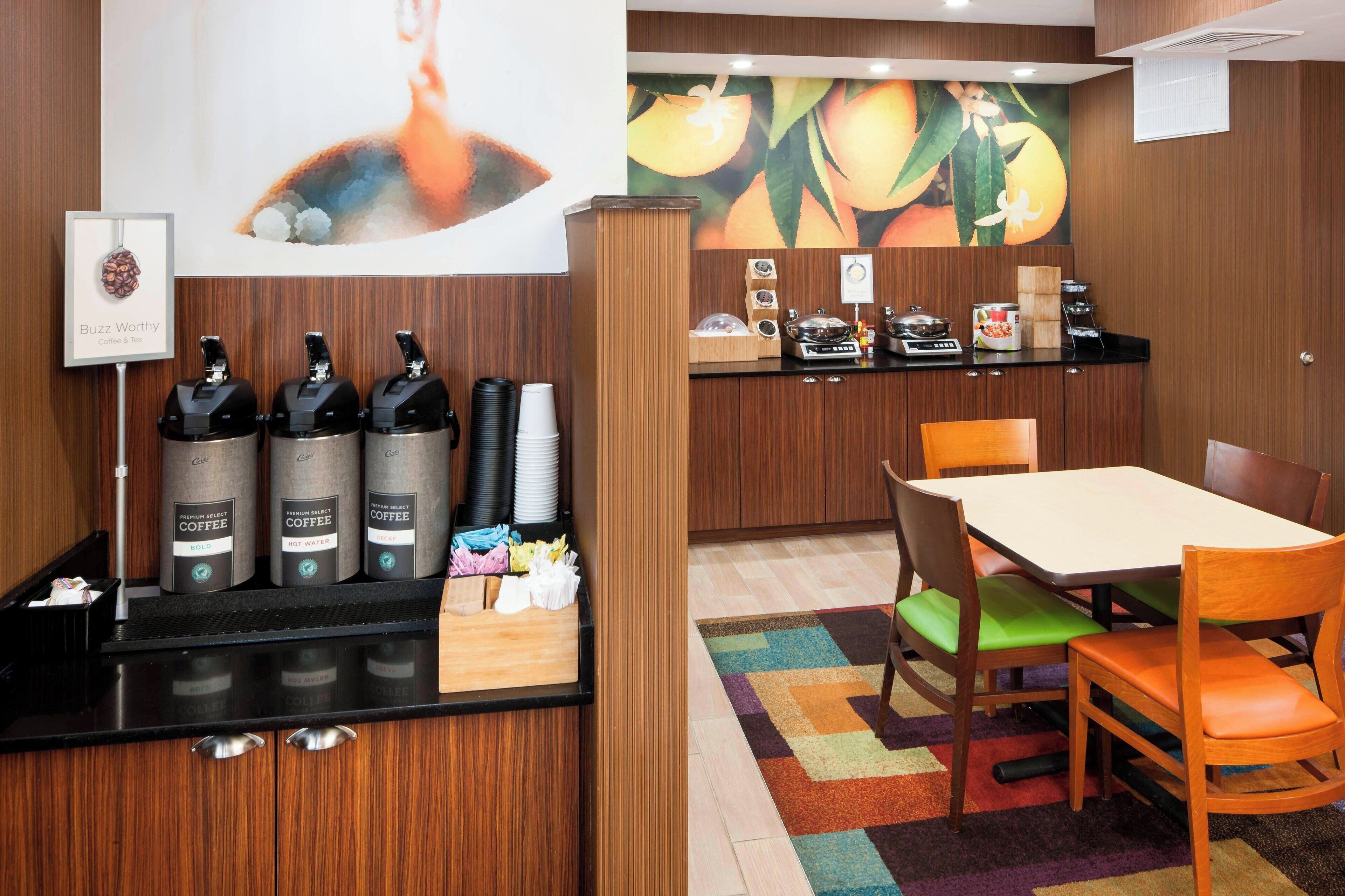 free continental breakfast