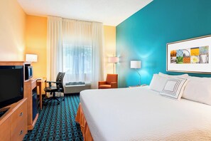 Deluxe Room, 1 King Bed with Sofa bed, Non Smoking | 1 bedroom, desk, iron/ironing board, free cots/infant beds
