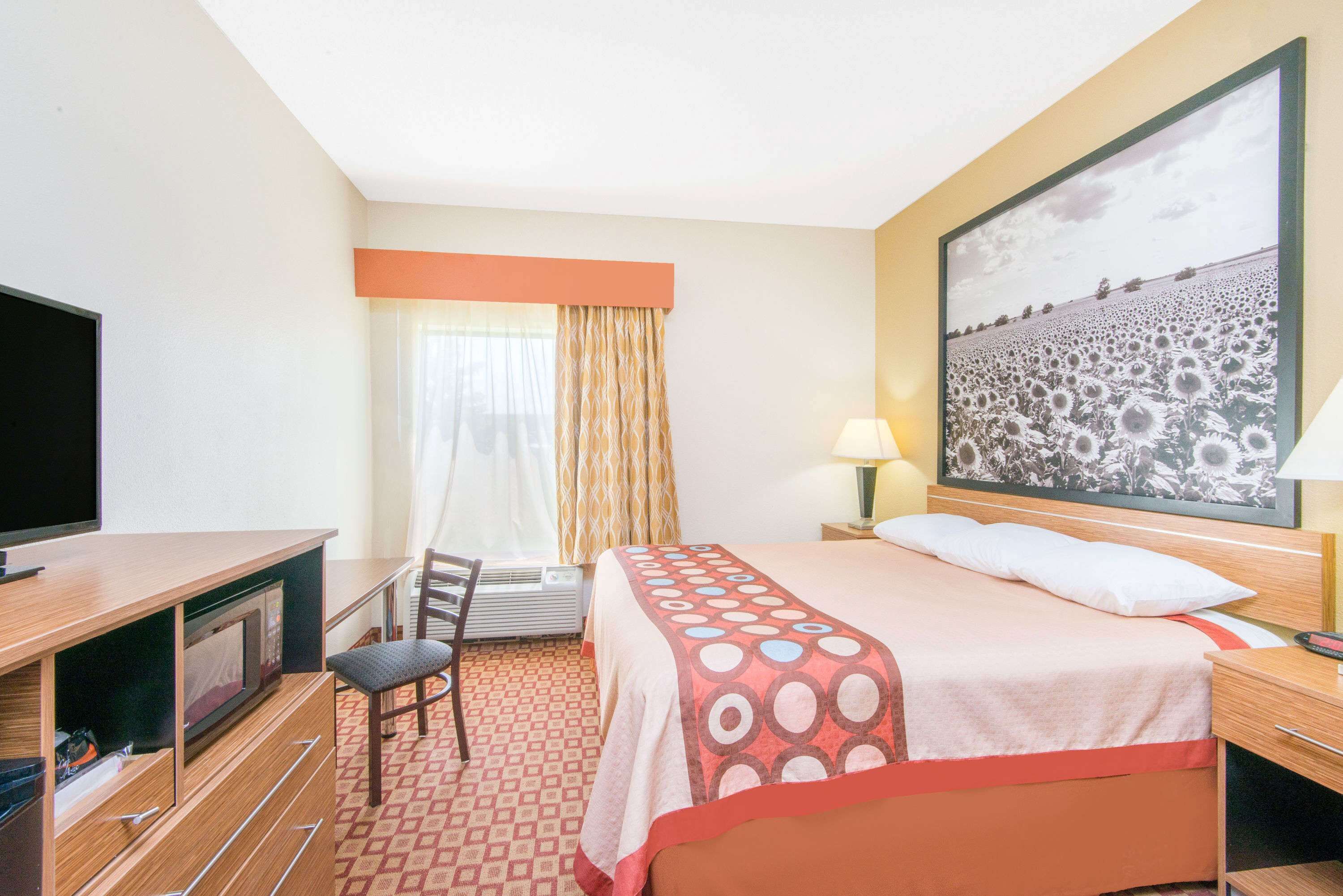 Desk, iron/ironing board, free cots/infant beds, free WiFi