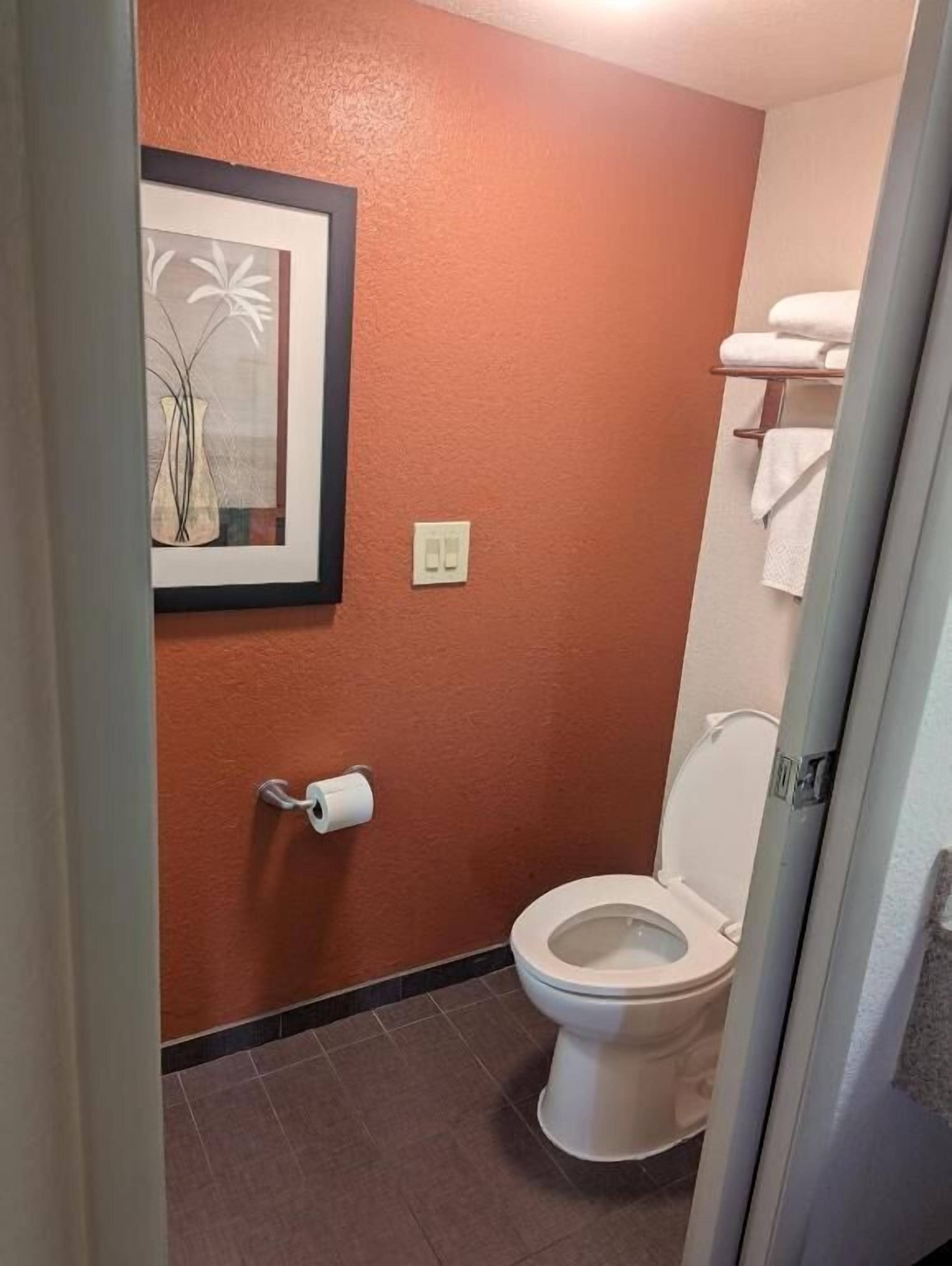 free toiletries, hair dryer, towels, soap