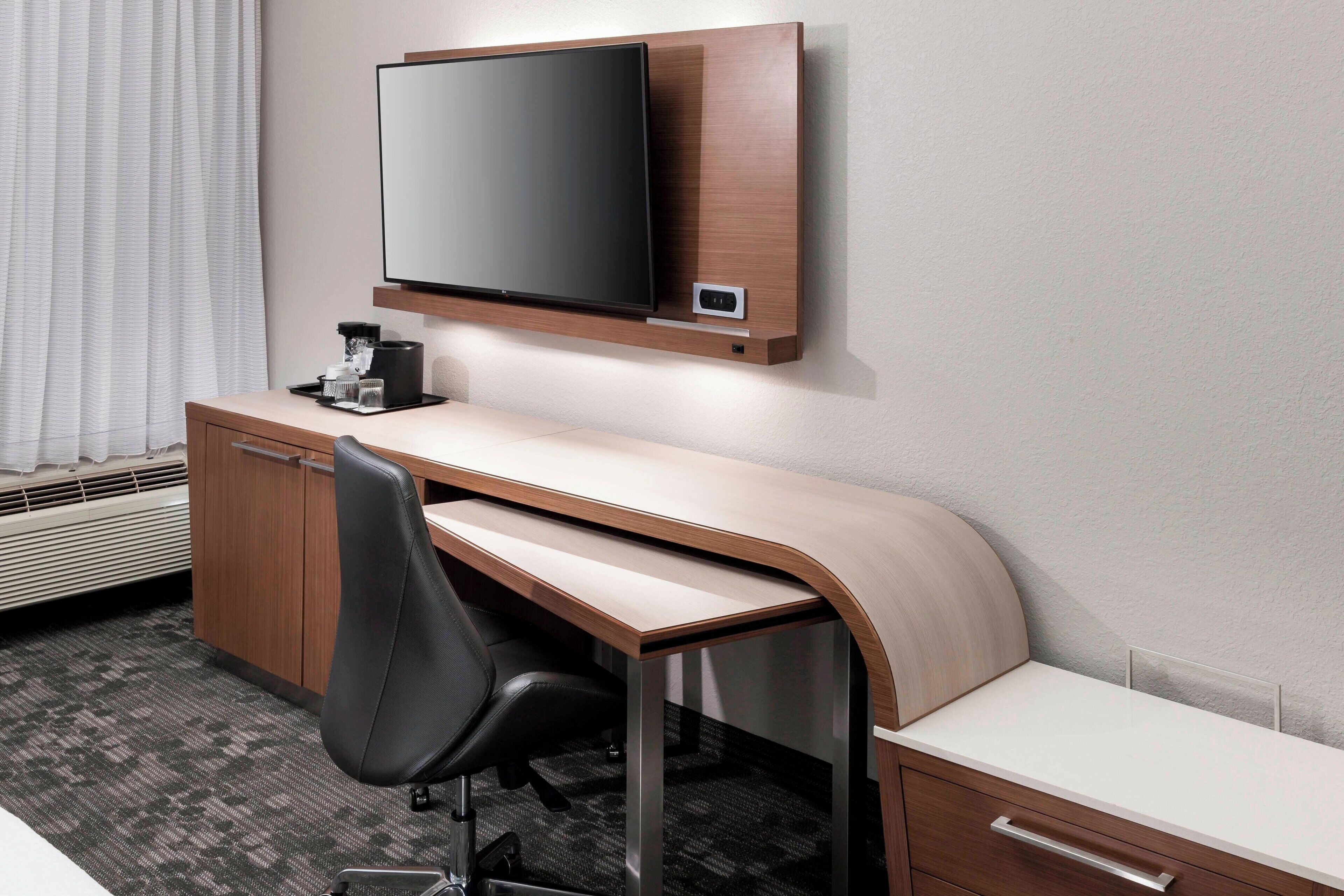 premium bedding, desk, iron/ironing board, free cots/infant beds