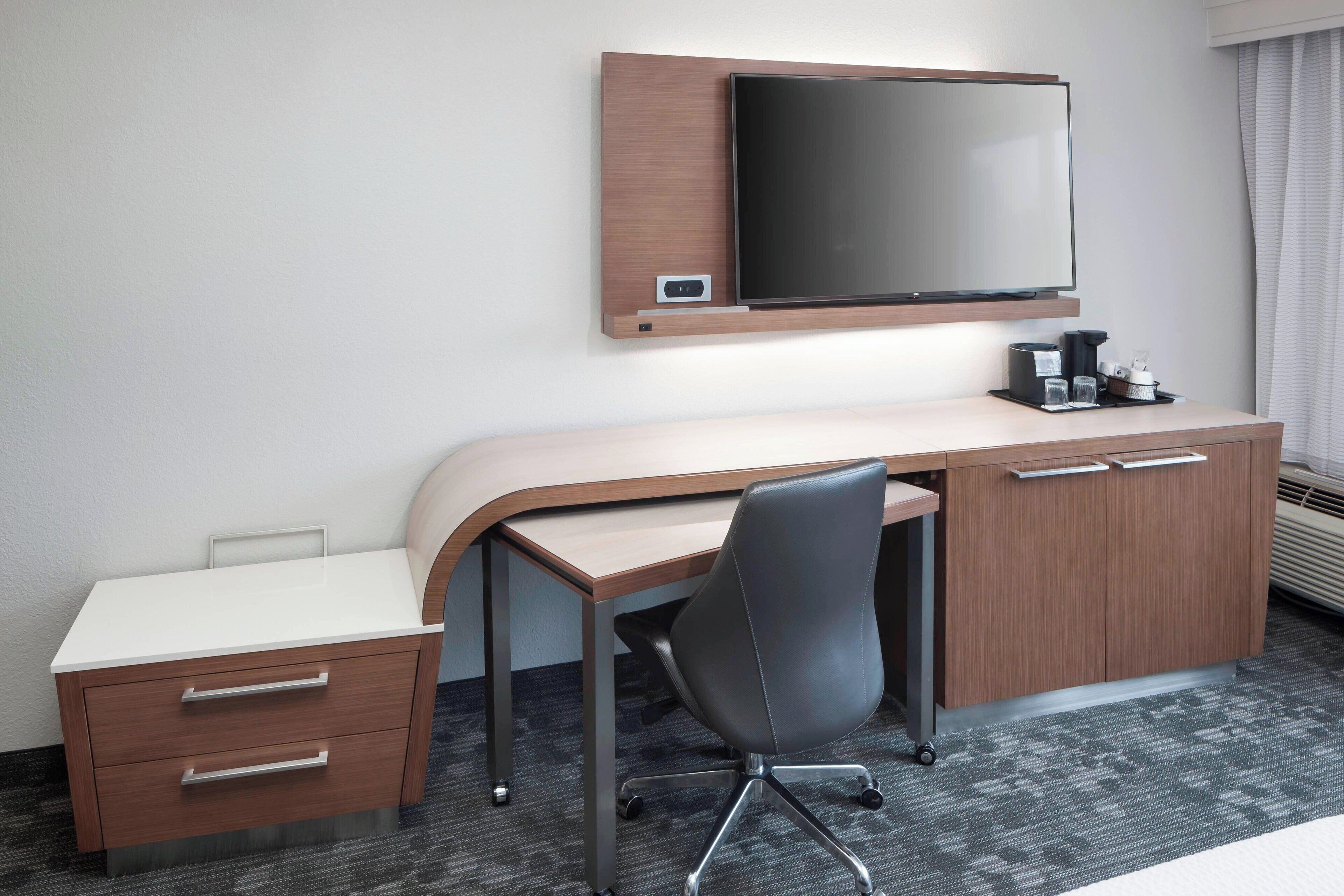 premium bedding, desk, iron/ironing board, free cots/infant beds