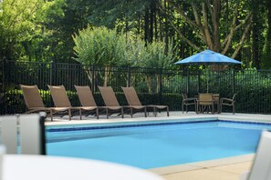 Seasonal outdoor pool