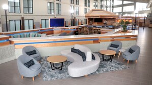 Sala de estar en el lobby
