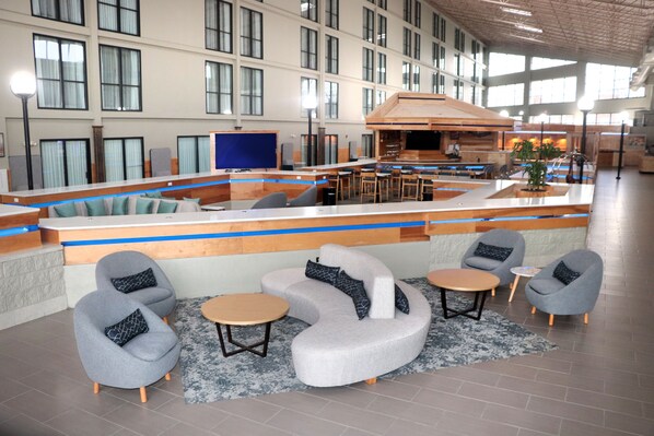 Sala de estar en el lobby