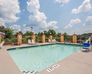 Seasonal outdoor pool