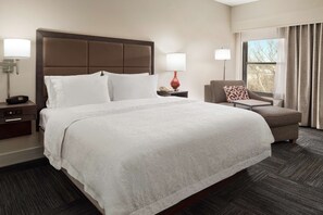 In-room safe, desk, laptop workspace, blackout curtains