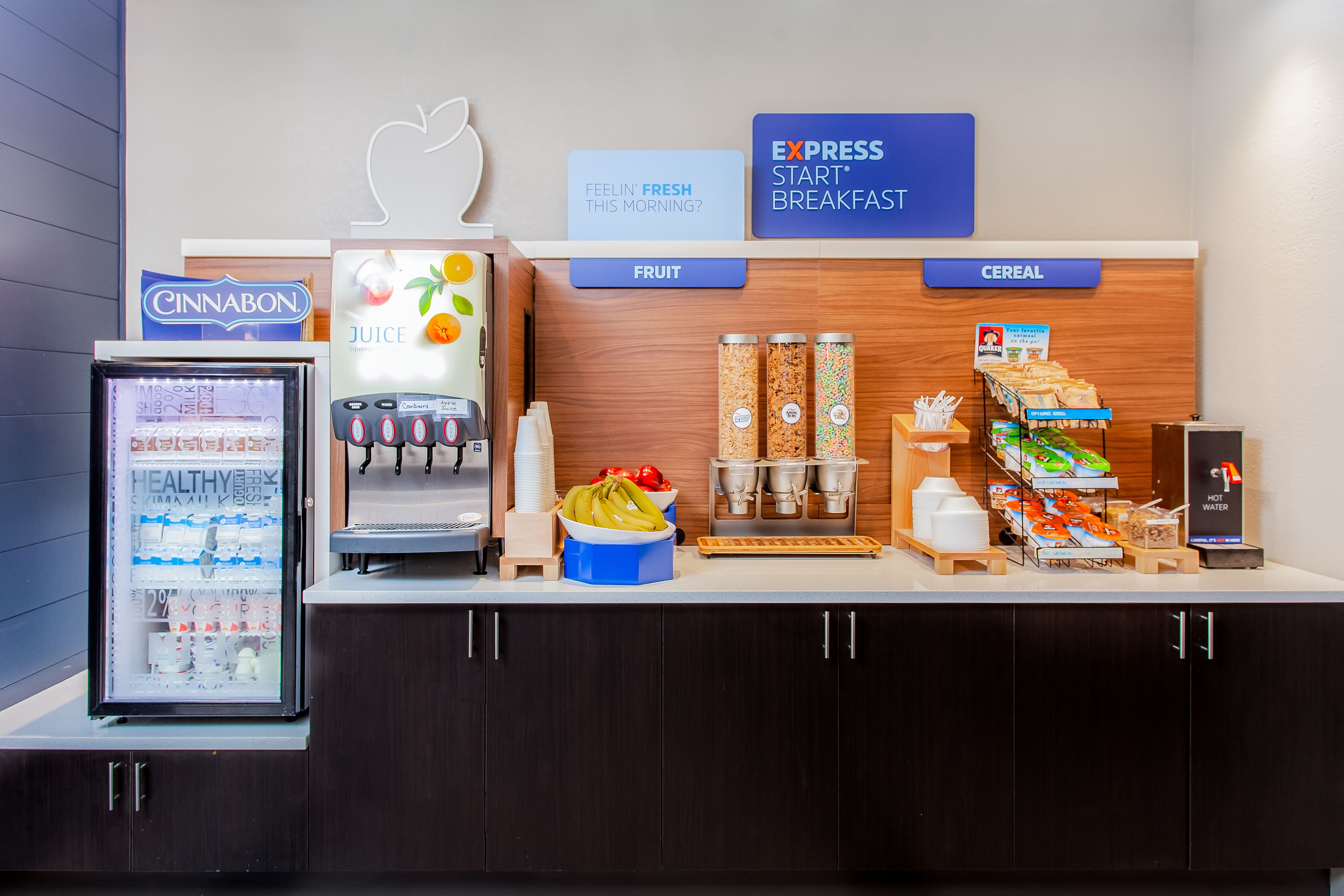 Petit déjeuner buffet compris tous les jours