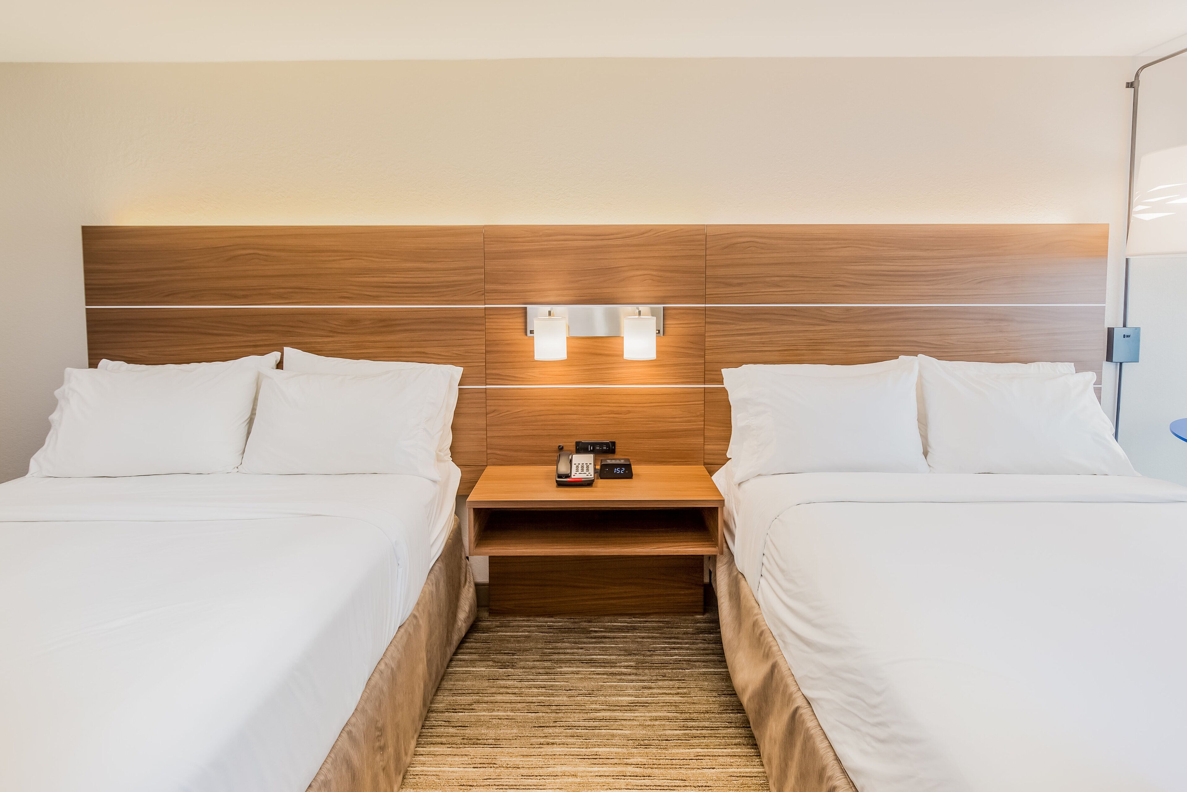 room, 2 queen beds, accessible, city view (communication, balcony) | in-room safe, desk, iron/ironing board, free cots/infant beds