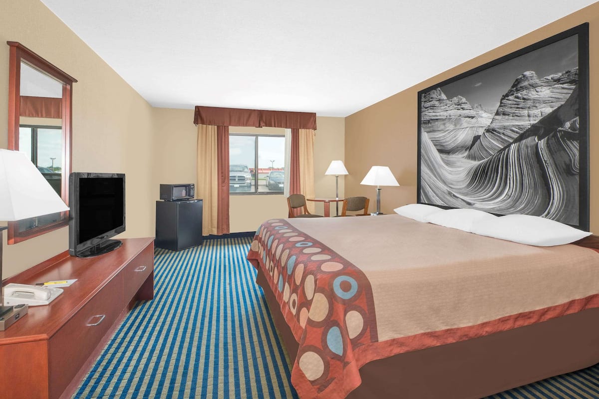 In-room safe, blackout drapes, iron/ironing board