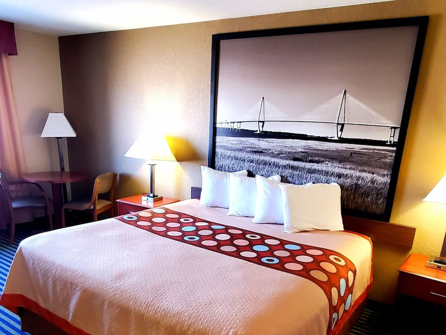 In-room safe, blackout curtains, iron/ironing board