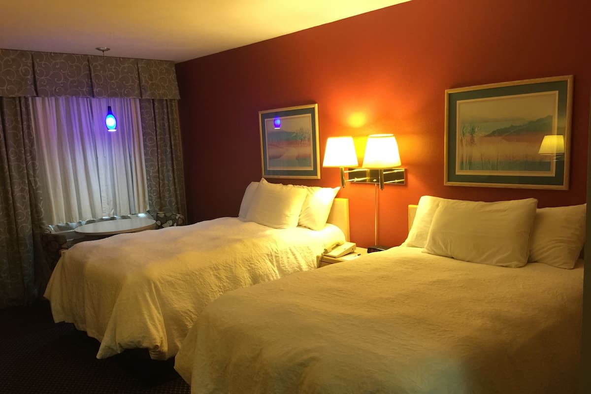 Room, 2 Double Beds, Non Smoking | View from room