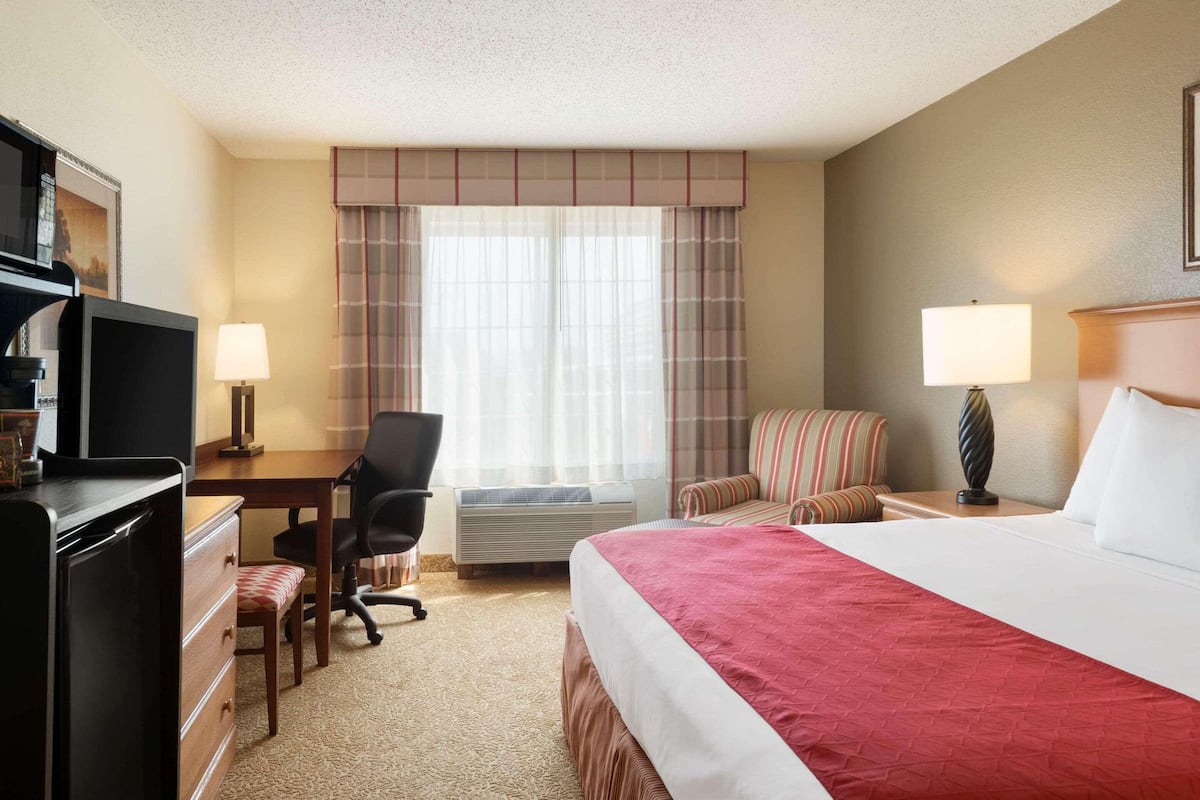 Room, 1 King Bed, Non Smoking | 1 bedroom, iron/ironing board, free WiFi, bed sheets