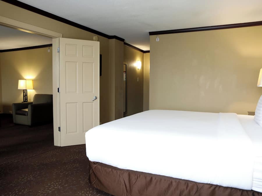 Premium bedding, down duvets, pillow-top beds, in-room safe