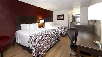 Wifi gratis, ropa de cama y despertador