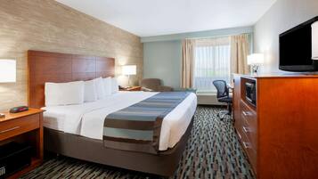 Egyptian cotton sheets, premium bedding, pillowtop beds, in-room safe