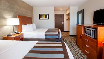 Egyptian cotton sheets, premium bedding, pillowtop beds, in-room safe