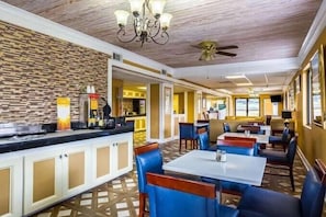 Free buffet breakfast