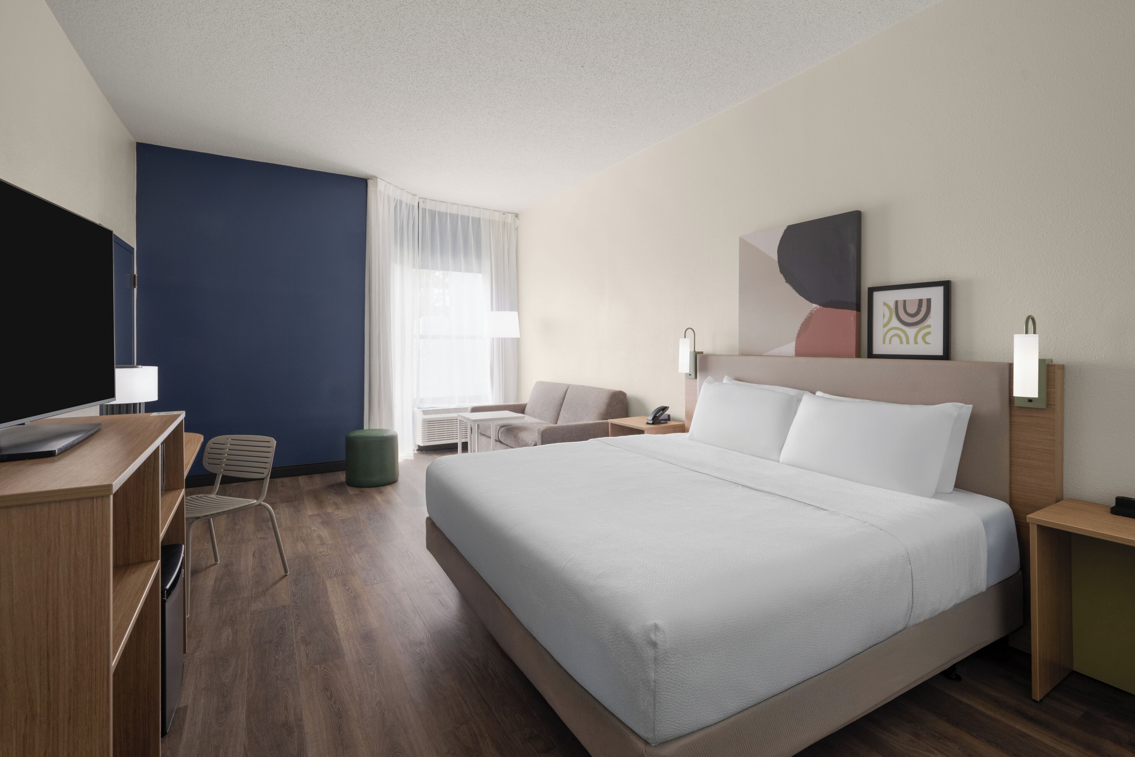 Ropa de cama de alta calidad y escritorio 