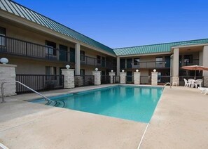 Seasonal outdoor pool