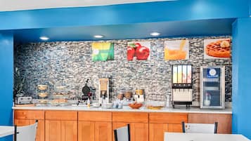 Free buffet breakfast