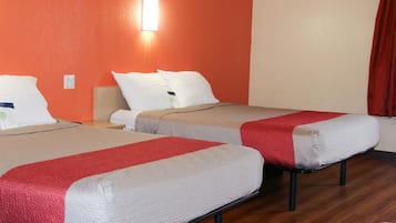 Free WiFi, bed sheets