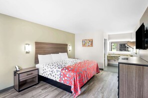 Iron/ironing board, free WiFi, bed sheets, alarm clocks