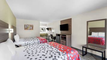 Iron/ironing board, free WiFi, bed sheets, alarm clocks