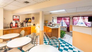Kontinental frokost er inkludert hver dag