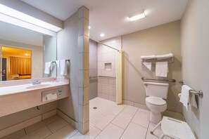 Standard Room, 1 King Bed, Non Smoking | Bathroom - Econo Lodge Laurel (Laurel)