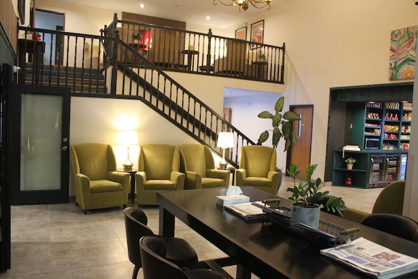 Lobby sitting area