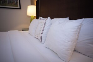 Egyptian cotton sheets, premium bedding, down comforters, pillowtop beds
