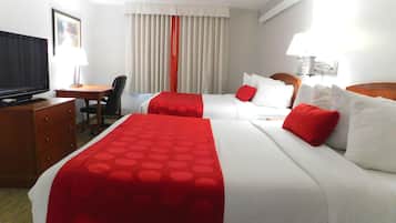 Premium Room, 2 Queen Beds, Kitchen, Annex Building | Premium bedding, desk, iron/ironing board, free WiFi