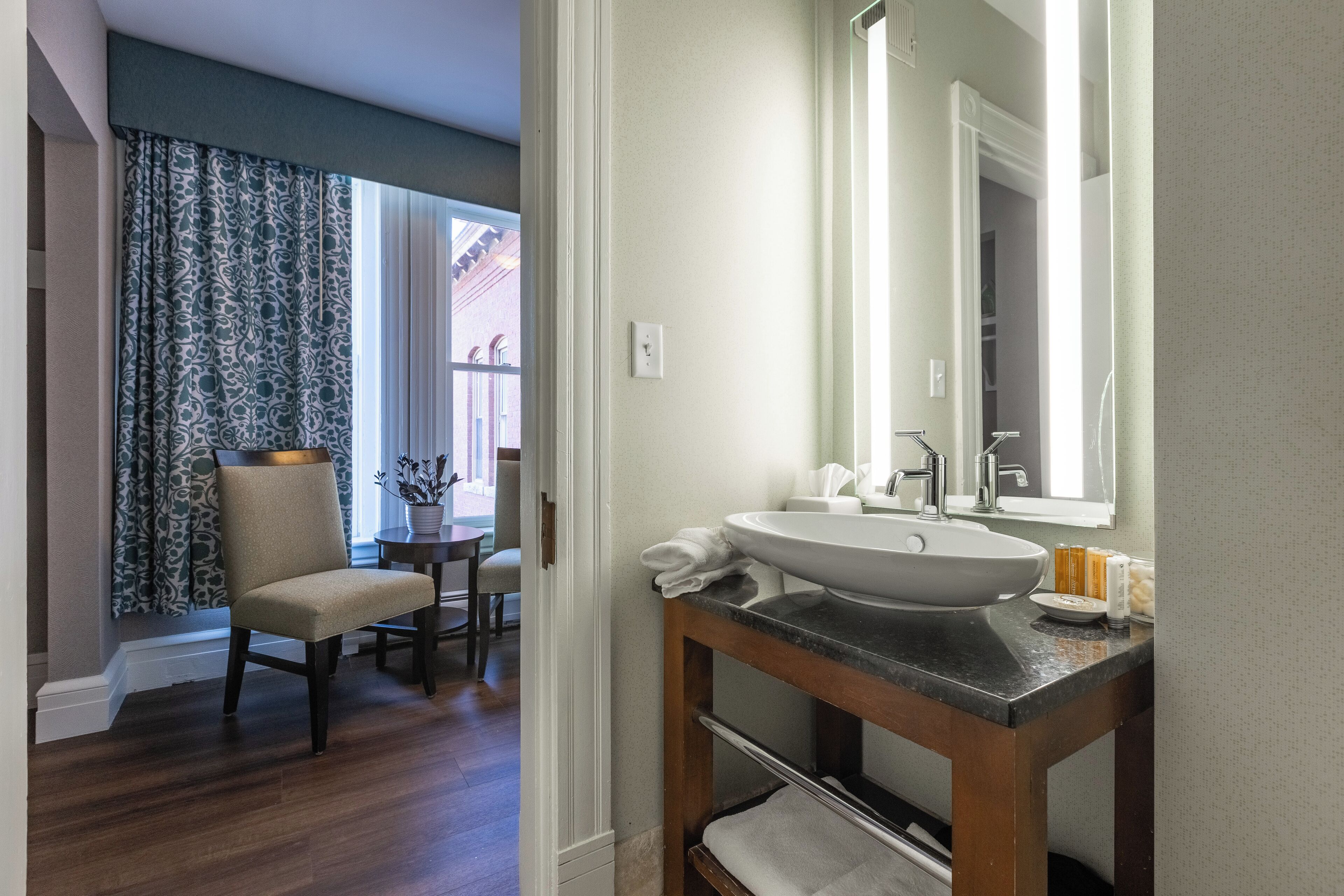 1 bedroom, pillow-top beds, individually furnished, desk