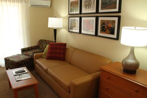Condo, 1 Bedroom | Living room | 42-inch LED TV with cable channels, TV, DVD player - The Village of Loon Mountain (Lincoln)