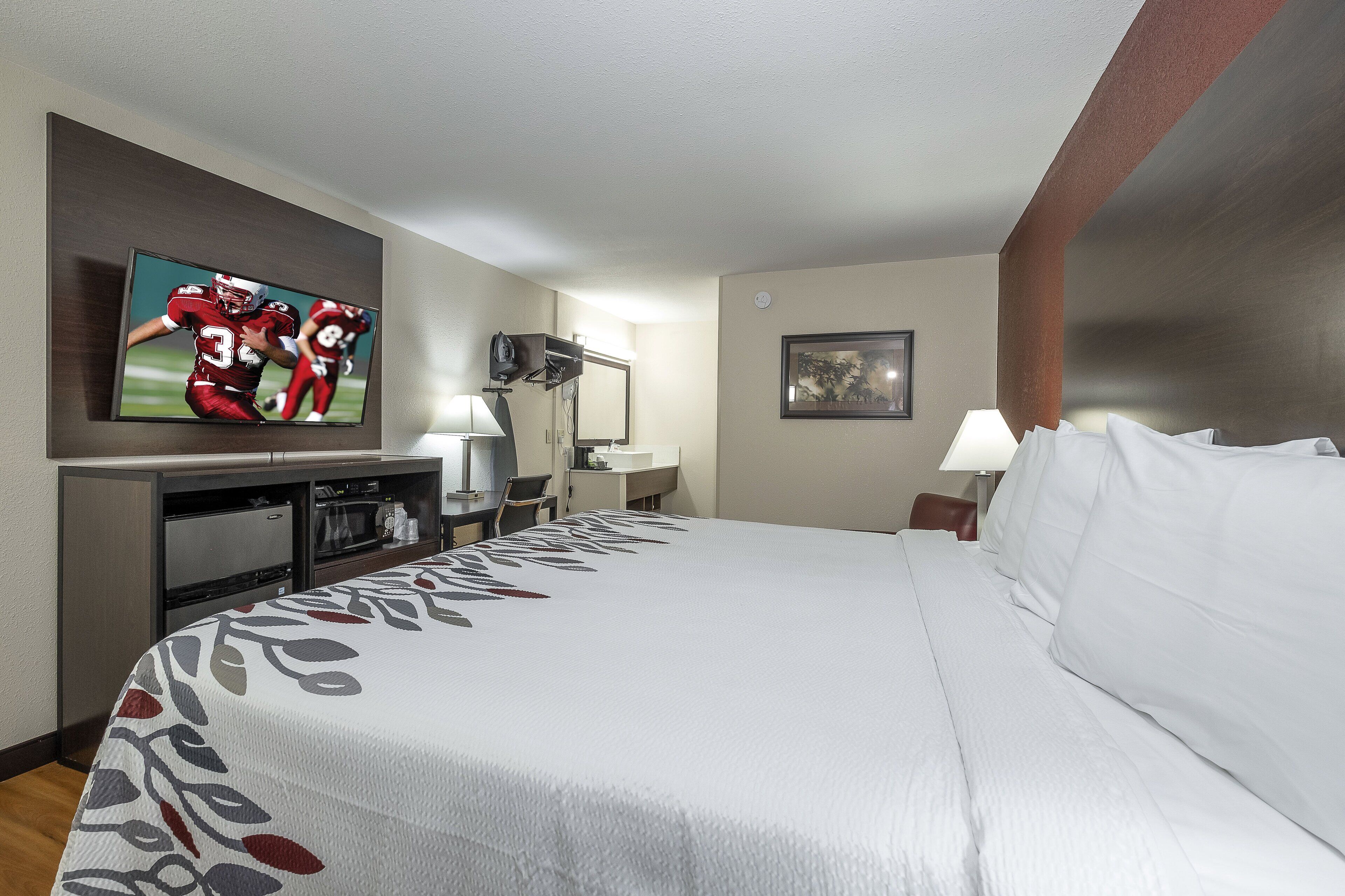 슈피리어룸, 킹사이즈침대 1개 (Smoke Free) | 책상, 암막 커튼, 다리미/다리미판, 무료 유아용 침대