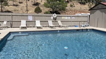 Seasonal outdoor pool